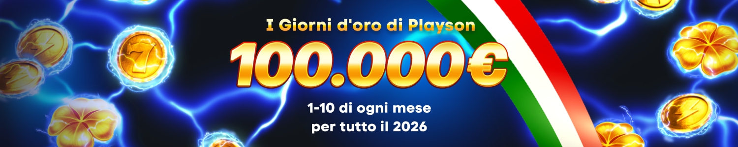 GIORNI D'ORO DI PLAYSON